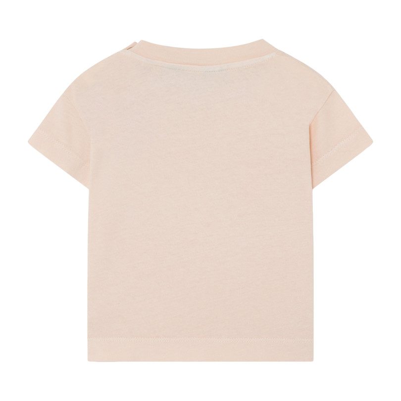 Rooster Baby T-Shirt, Rose Orange Rooster Baby T-Shirt, Rose Orange