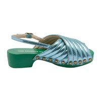 Clogs, Blue Logo