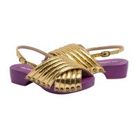 Clogs, Gold Logo