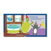 My Very Happy Birthday Personalized Board Book, Blue