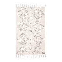 Casablanca Cleo Rug, Ivory/Silver