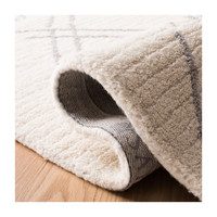 Casablanca Cleo Rug, Ivory/Silver