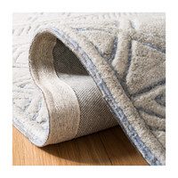 Casablanca Winter Rug, Ivory/Blue