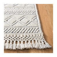 Casablanca Winter Rug, Ivory/Blue