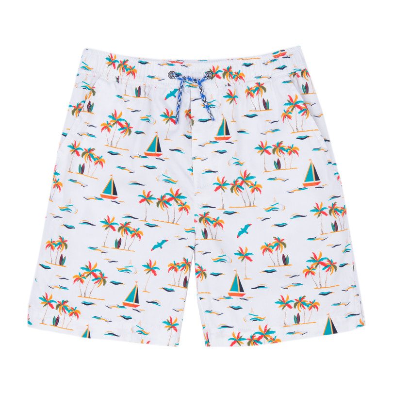 Luca Shorts, Tropical Print - Shorts - Maisonette