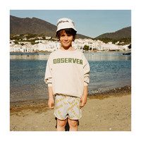 Bear Sweatshirt, White Observer