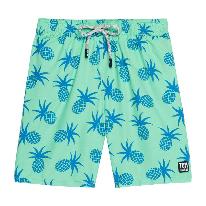 pineapple swim trunks