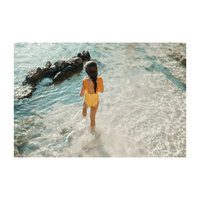 Bora Bora One Piece Swimsuit, Yellow