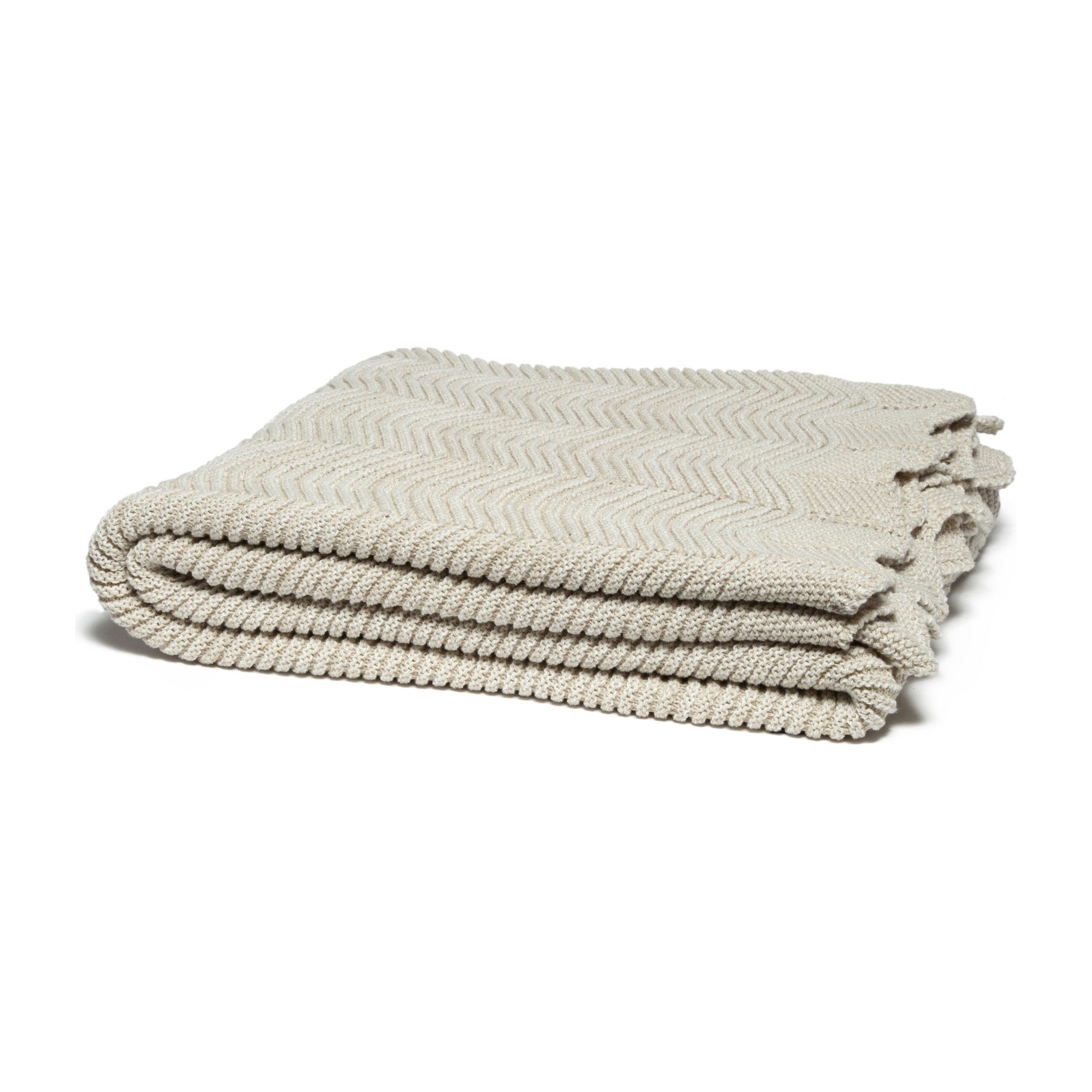 Pointelle Throw, Flax Blankets & Quilts