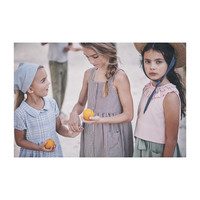 Olympia Button Front Dress, Mocha Stripe