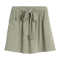 Willow Bow Skirt, Sage