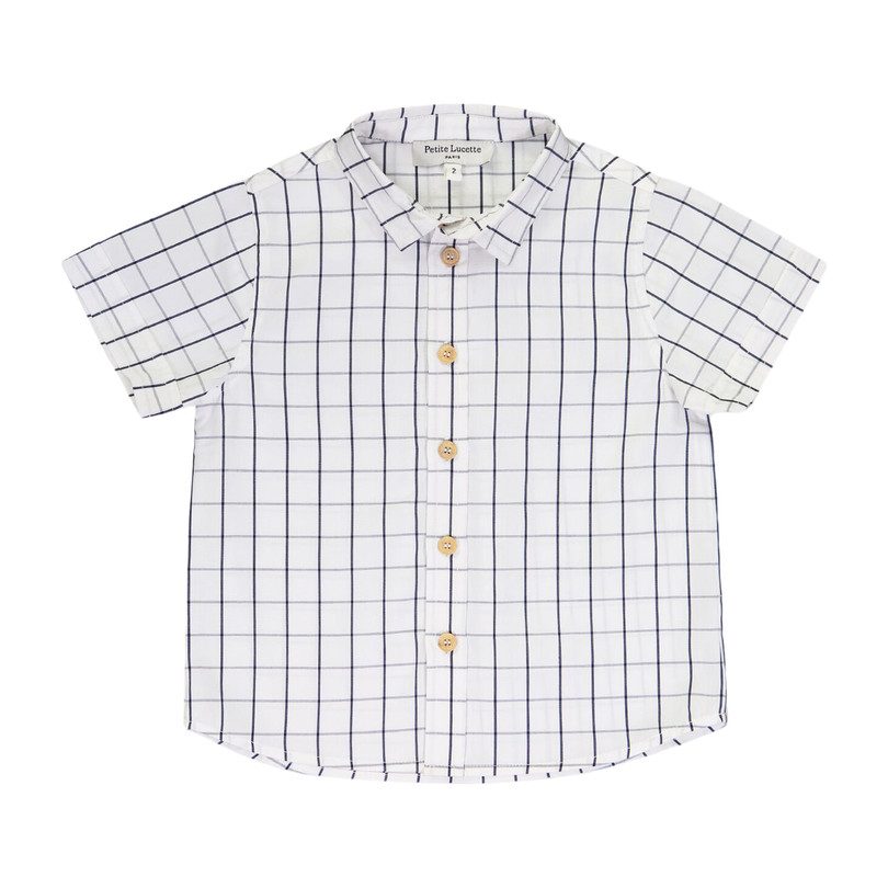 Barthelemy Shirt, Black Squares Barthelemy Shirt, Black Squares