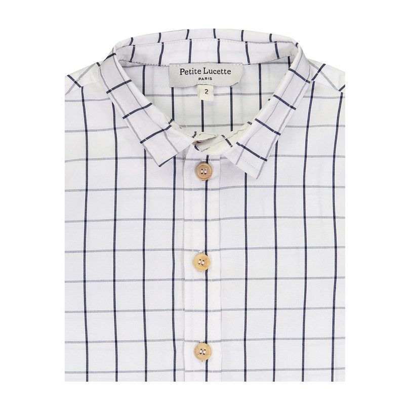 Barthelemy Shirt, Black Squares Barthelemy Shirt, Black Squares