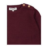 Felix Sweater, Burgundy Red