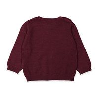 Felix Sweater, Burgundy Red