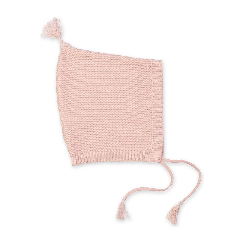 Sabin Knitted Baby Hat, Dusty Pink Sabin Knitted Baby Hat, Dusty Pink