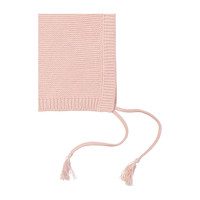 Sabin Knitted Baby Hat, Dusty Pink