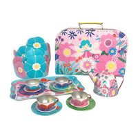 fairy tin tea set