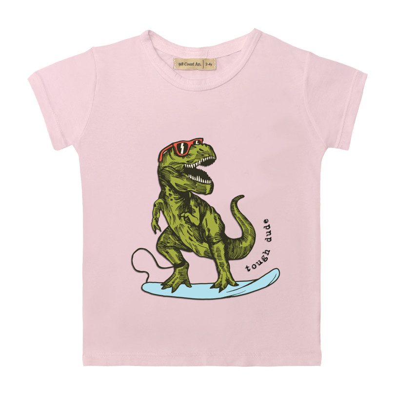 T Rex Dinosaur Boy T-Shirt - Swim - Maisonette