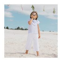 Serena Trousers, White