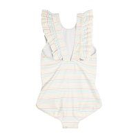 Antique Rainbow Ruffle One Piece