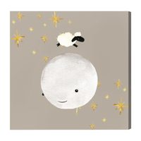 Sheep Jumping Over The Moon
