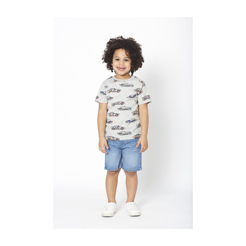 Liam T-Shirt, Car Print Liam T-Shirt, Car Print