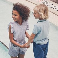 Maeve Romper, Multi Check