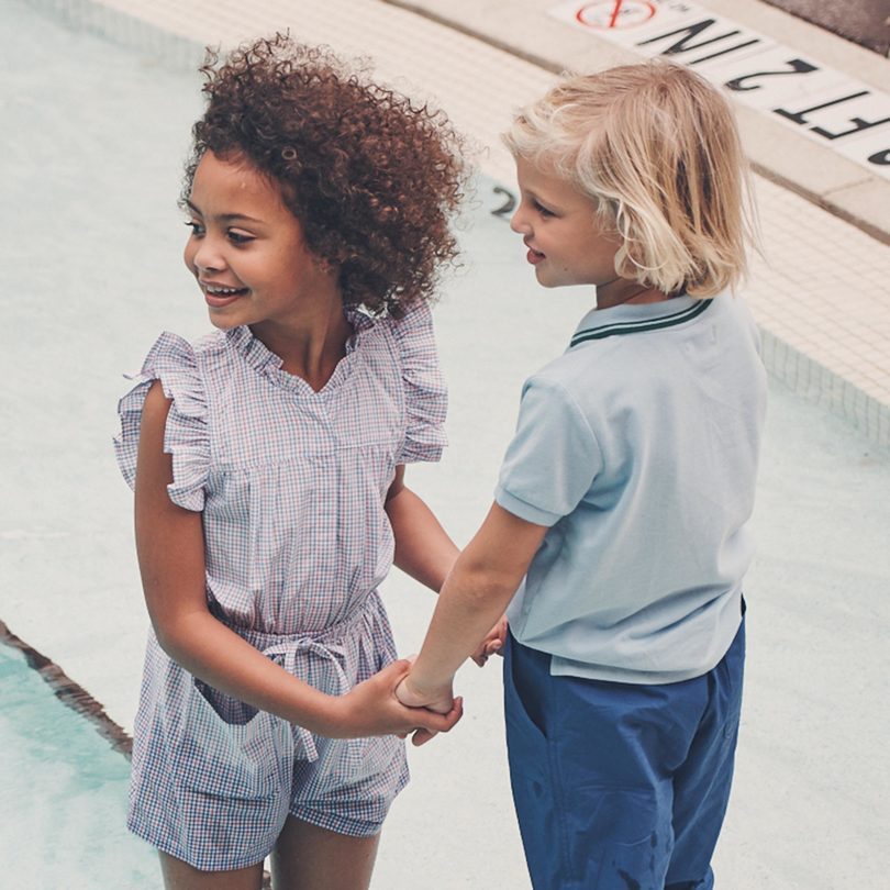 Maeve Romper, Multi Check Maeve Romper, Multi Check