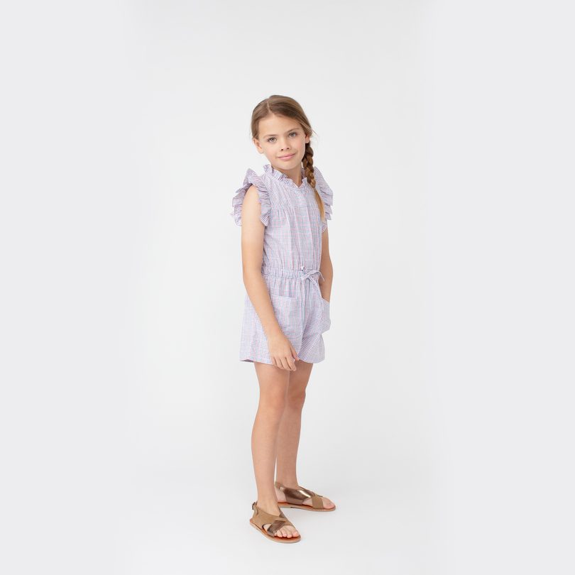 Maeve Romper, Multi Check Maeve Romper, Multi Check