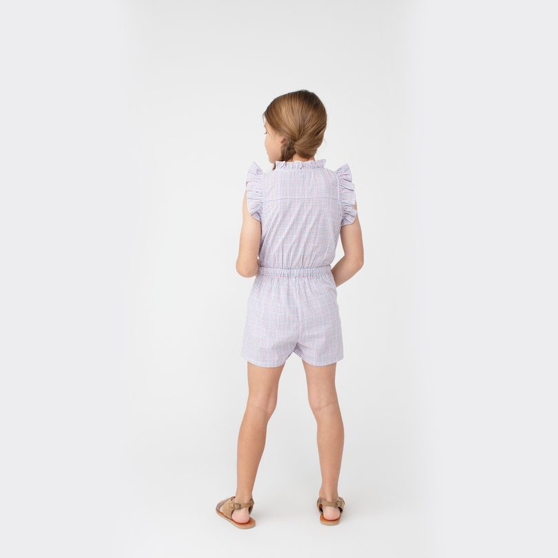 Maeve Romper, Multi Check Maeve Romper, Multi Check
