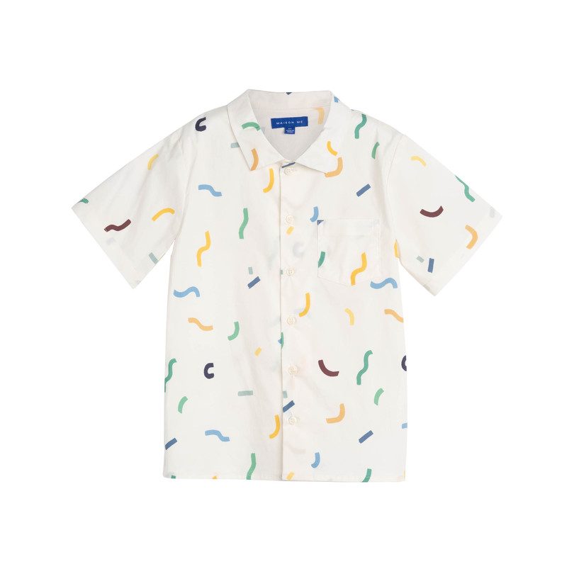Oliver Short Sleeve Button Down, Squiggles Oliver Short Sleeve Button Down, Squiggles