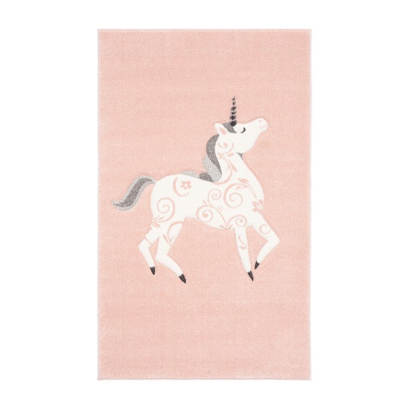 Olivia Unicorn Kids' Rug, Pink Olivia Unicorn Kids' Rug, Pink