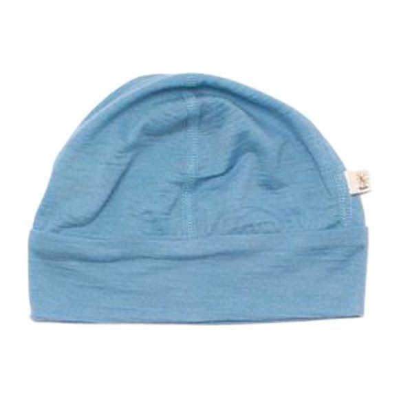 Merino Wool Beanie, Blue Merino Wool Beanie, Blue