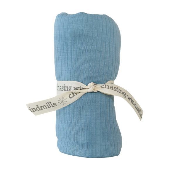 Merino Wool Companion Blanket, Blue Merino Wool Companion Blanket, Blue