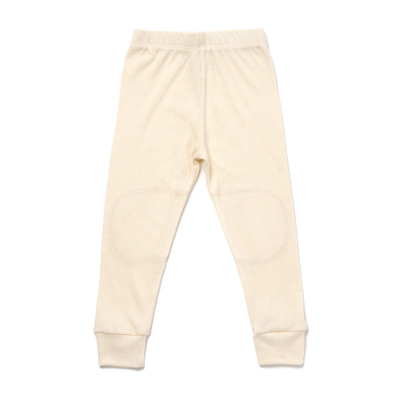 Merino Wool Long Johns, Natural - Sleepwear - Maisonette