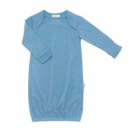 Merino Wool Snuggle Gown, Blue