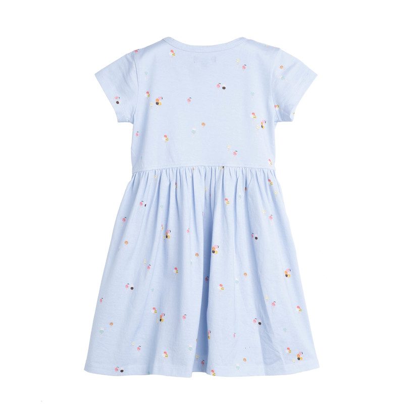 Pippa Jersey Dress, Ice Cream Pippa Jersey Dress, Ice Cream