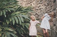 Blake Dress, Dusty Rose Gingham