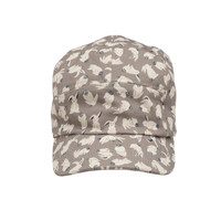 Cameron Twill Cap, Grey Scattered Bunnies