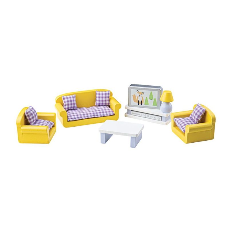 Doll Furniture Set, Living Room Dollhouses & Accessories