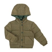 Ellis Down Puffer Jacket with Hood, Army Green