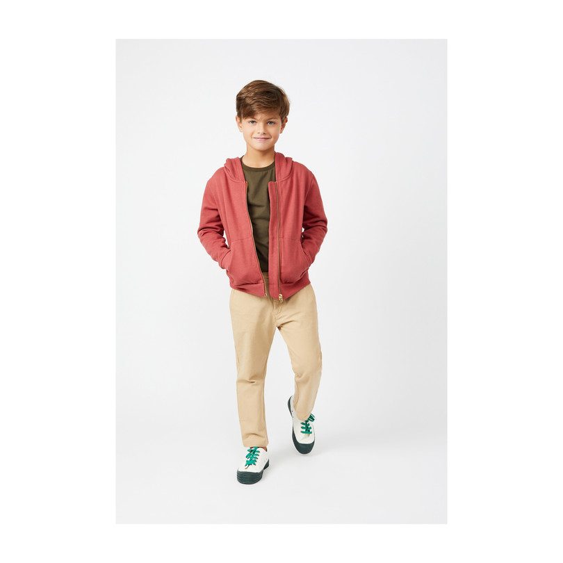 Georgie Hoodie, Dusty Red Georgie Hoodie, Dusty Red