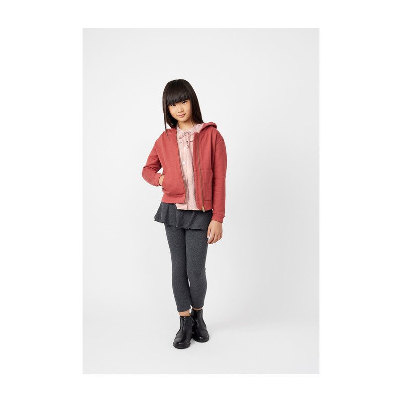 Georgie Hoodie, Dusty Red Georgie Hoodie, Dusty Red