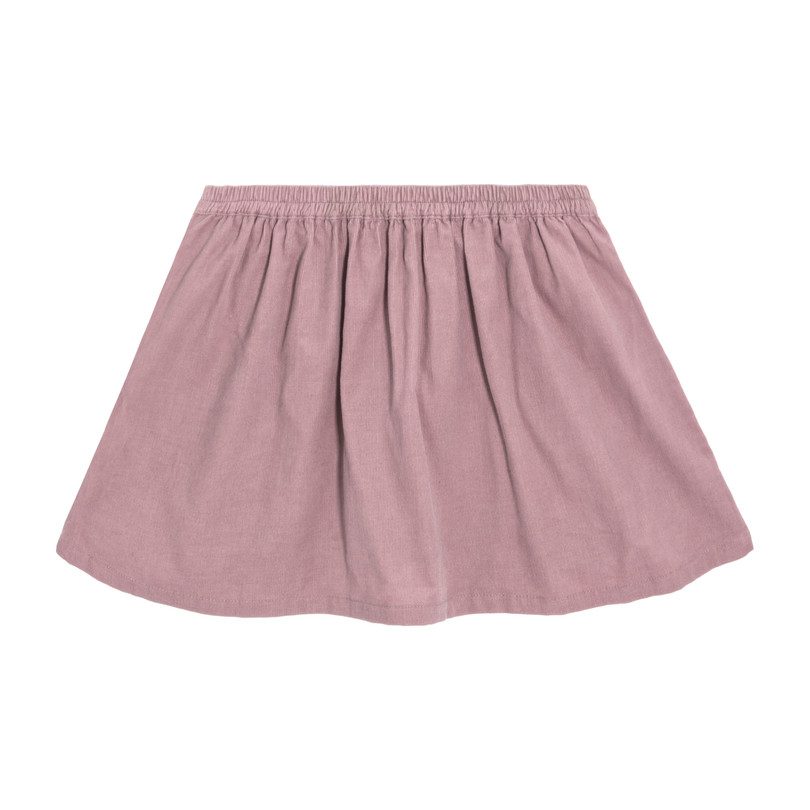 Cassie Corduroy Skirt, Dusty Pink Cassie Corduroy Skirt, Dusty Pink