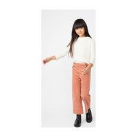 Quinn Lacey Collared Sweater, Cream