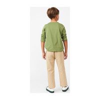 Drew Long Sleeve Pocket Tee, Green
