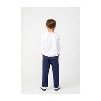 Drew Long Sleeve Pocket Tee, White