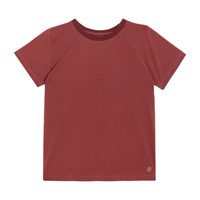 Bailey Short Sleeve Tee, Dusty Red