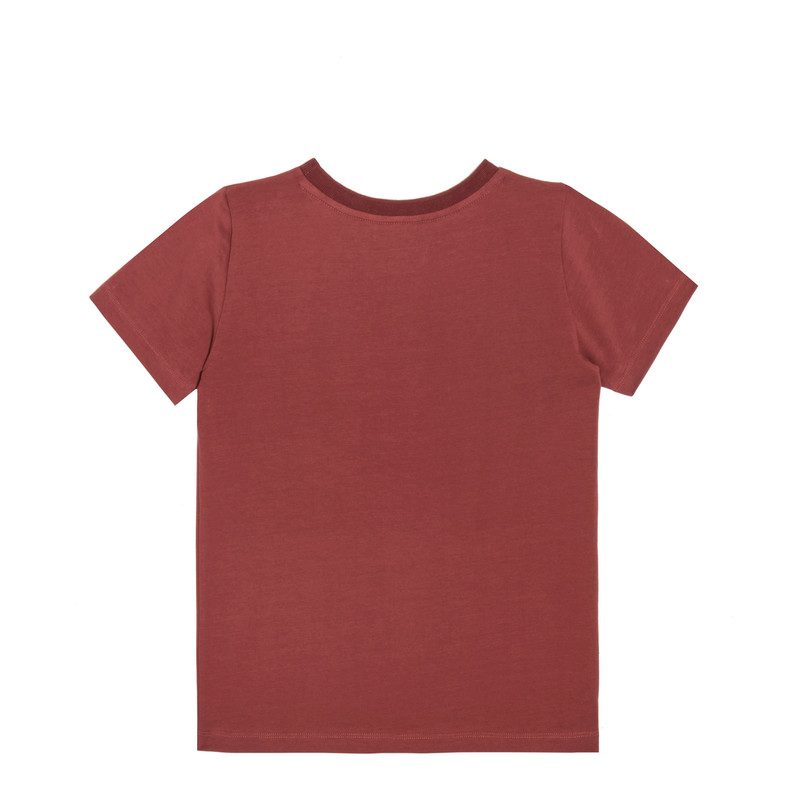 Bailey Short Sleeve Tee, Dusty Red Bailey Short Sleeve Tee, Dusty Red
